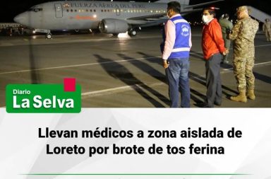 Llevan médicos a zona aislada de Loreto por brote de tos ferina