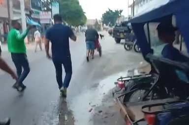 Investigan a efectivo policial por accidente que dejó dos jóvenes hospitalizadas.