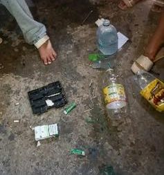 Intervienen a diez menores consumiendo licor en San Juan.