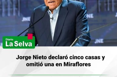 Candidato declaró cinco viviendas, pero faltó una embargada