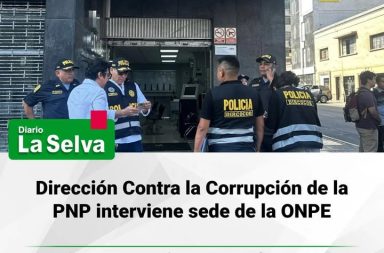 Fiscalía y Policía Anticorrupción realizan intervención en la ONPE