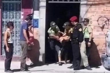 Intervienen a presunto ladrón dentro de vivienda en el centro de Iquitos