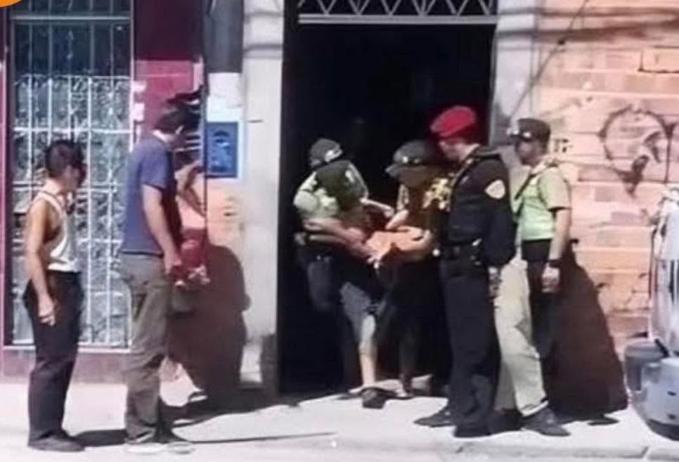 Intervienen a presunto ladrón dentro de vivienda en el centro de Iquitos