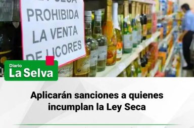 Elecciones 2026: Aplicarán sanciones a quienes incumplan la Ley Seca