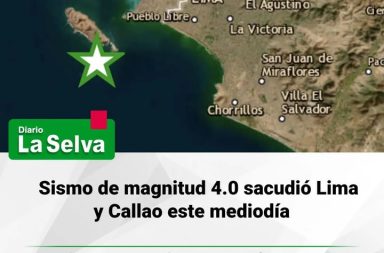 Sismo de magnitud 4.0 sacudió Lima y Callao este mediodía