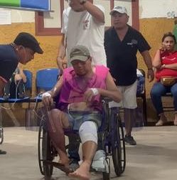 Asalto armado tras retiro bancario deja herido a exalcalde de Puinahua.