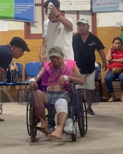 Asalto armado tras retiro bancario deja herido a exalcalde de Puinahua.