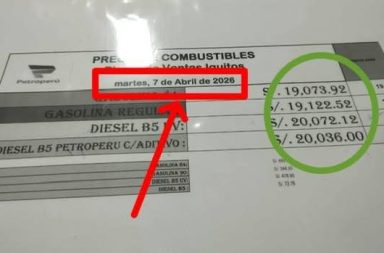 Precios de combustibles registran descenso entre 5% y 9% en Iquitos.