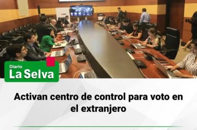 Elecciones 2026: Activan centro de control para voto en el extranjero