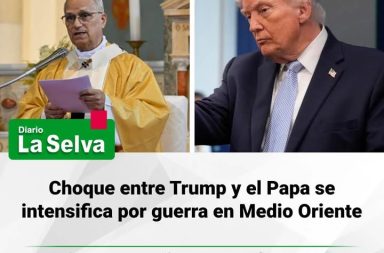Trump vuelve a arremeter contra el papa León XIV por conflicto en Irán