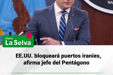EE.UU. bloqueará puertos iraníes, afirma jefe del Pentágono