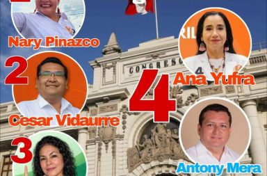 Loreto: tres curules definidas y una en disputa en Congreso bicameral