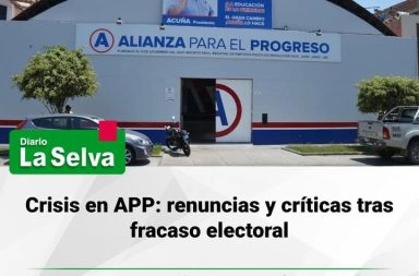 Crisis en APP: renuncias y críticas tras fracaso electoral