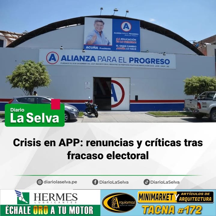 Crisis en APP: renuncias y críticas tras fracaso electoral