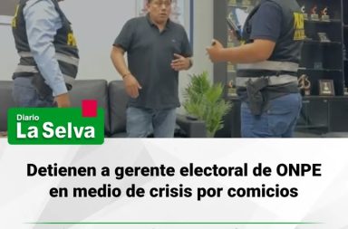 #LoÚltimo |  Detienen a gerente electoral de ONPE en medio de crisis por comicios