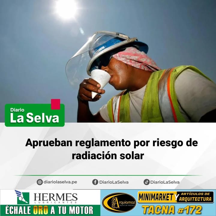 Nuevo reglamento para trabajos bajo el sol