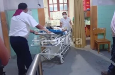 Joven soldador permanece grave tras accidente laboral en la carretera Iquitos–Nauta.