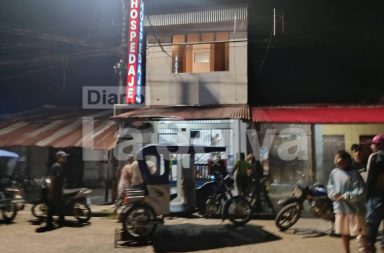 Joven resulta herido tras incidente en Yurimaguas.