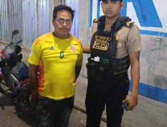 Policía de Belén captura a sujeto con requisitoria por abuso sexual.