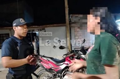 Serenazgo auxilia a menor y la traslada a comisaría por presunta agresión en San Juan.