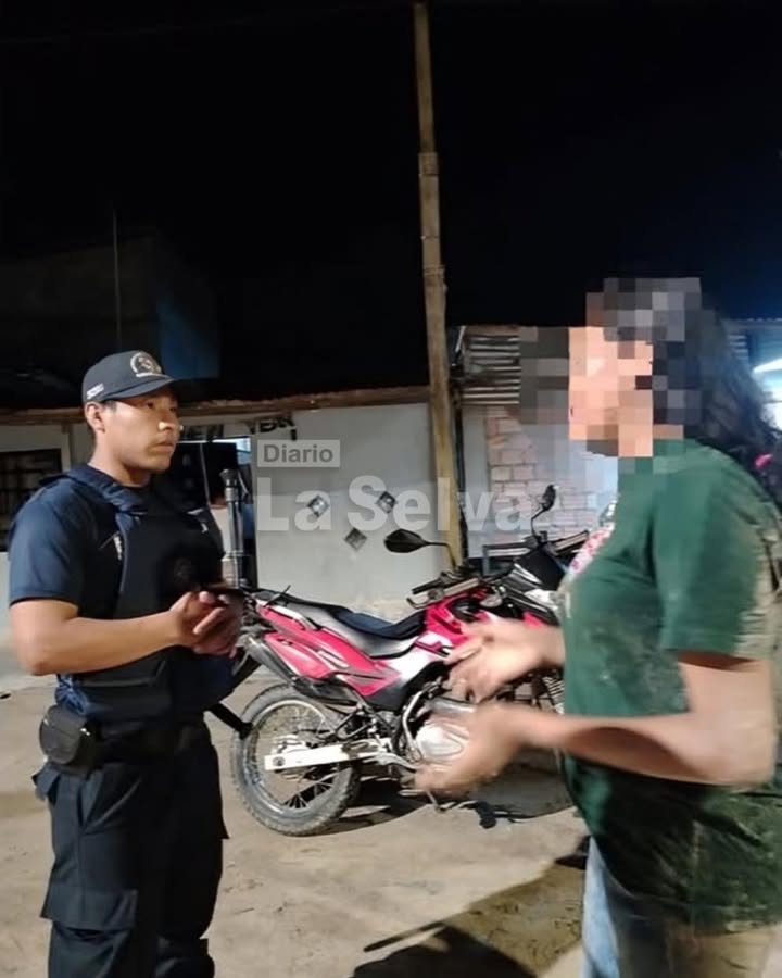 Serenazgo auxilia a menor y la traslada a comisaría por presunta agresión en San Juan.