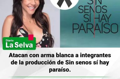 #Colombia Hecho violento en plena grabación de telenovela