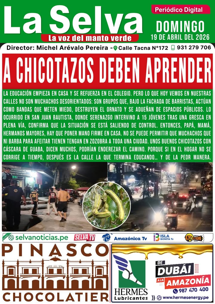 Portada LA SELVA 19•04•2026‼