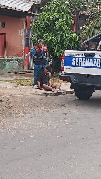 Hallan a joven chef inconsciente y sin pertenencias en Iquitos.