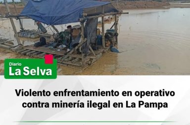 Ataque armado a operativo en Madre de Dios deja patrulleros volcados