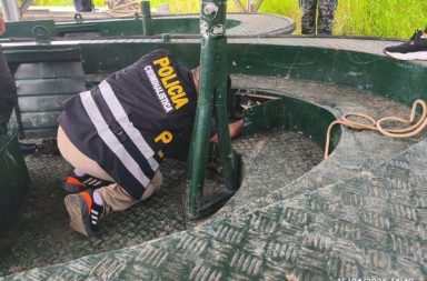 Fiscalía realiza peritaje balístico por incidente en el río Putumayo.