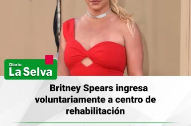 Britney Spears ingresa voluntariamente a centro de rehabilitación