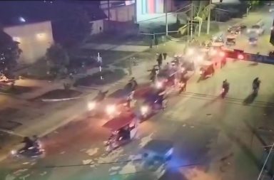 Serenazgo de San Juan interviene a 15 jóvenes tras gresca en la vía pública.