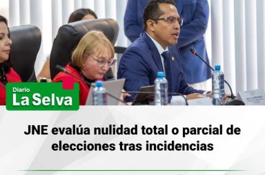 Autoridad electoral revisa pedidos de nulidad en medio de cuestionamientos
