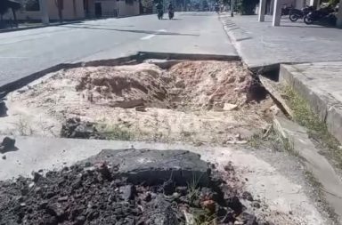 Forado causa alarma en la Av. Guardia Civil