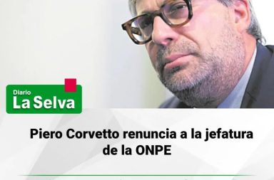 ‼ÚLTIMO MINUTO‼Piero Corvetto renuncia a la jefatura de la ONPE en medio de cuestionamientos al proceso electoral.