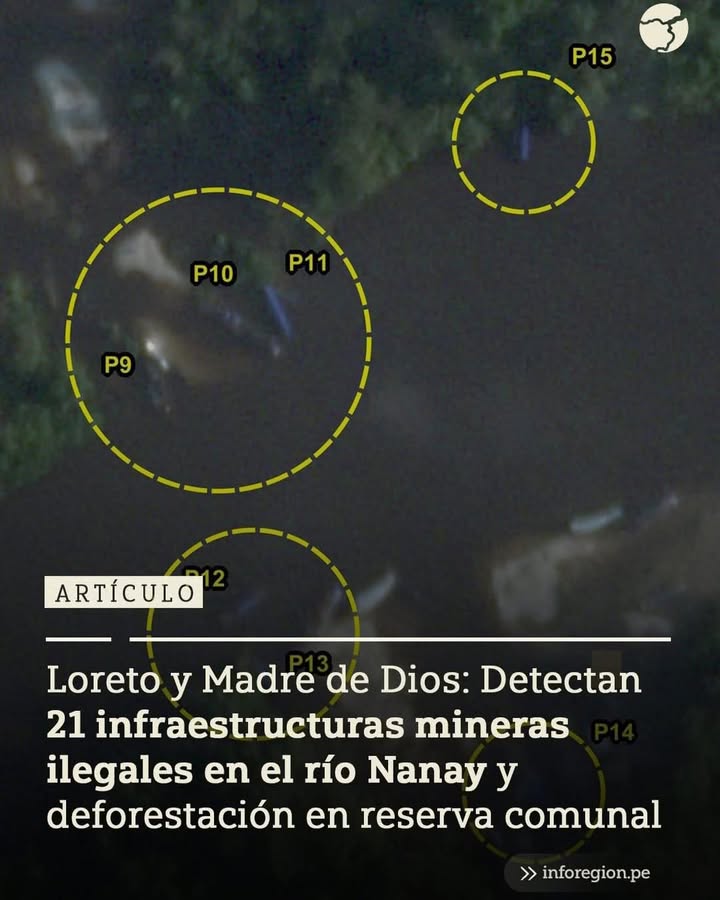 Minería ilegal amenaza ecosistemas y comunidades amazónicas