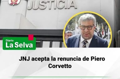 JNJ ACEPTA UNANIMEMENTE RENUNCIA DE CORVETTO