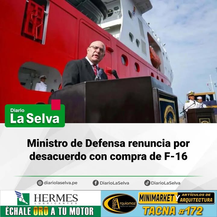 Renuncia en el Gobierno: deja el cargo el ministro de Defensa