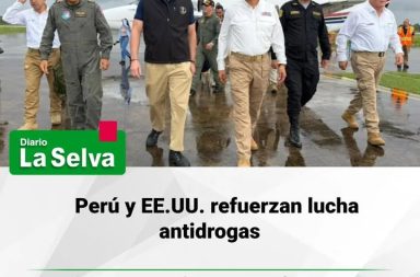Perú y EE.UU. refuerzan lucha antidrogas