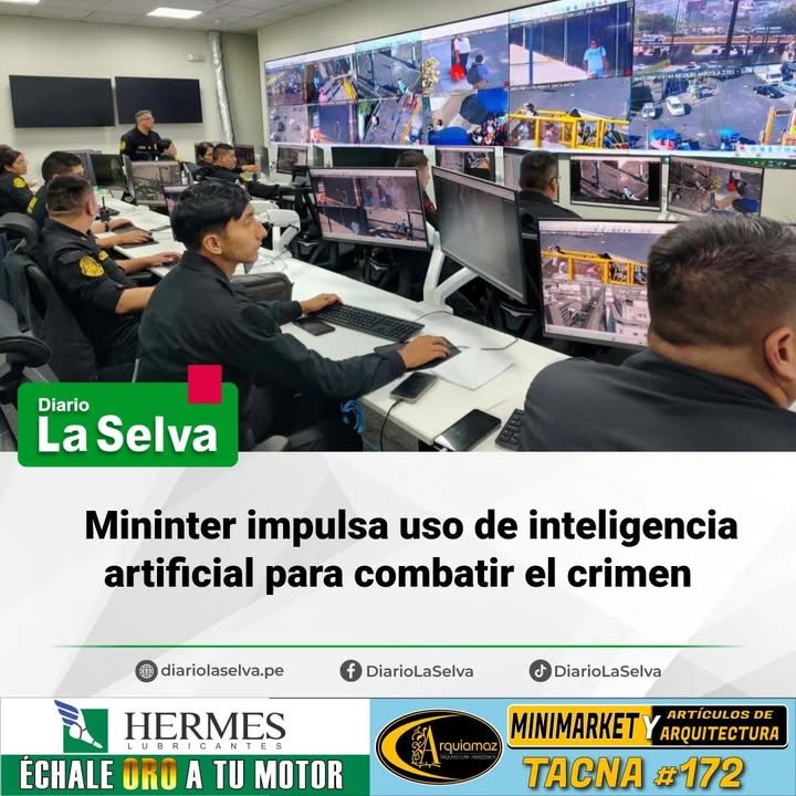C4 de la PNP incorpora inteligencia artificial
