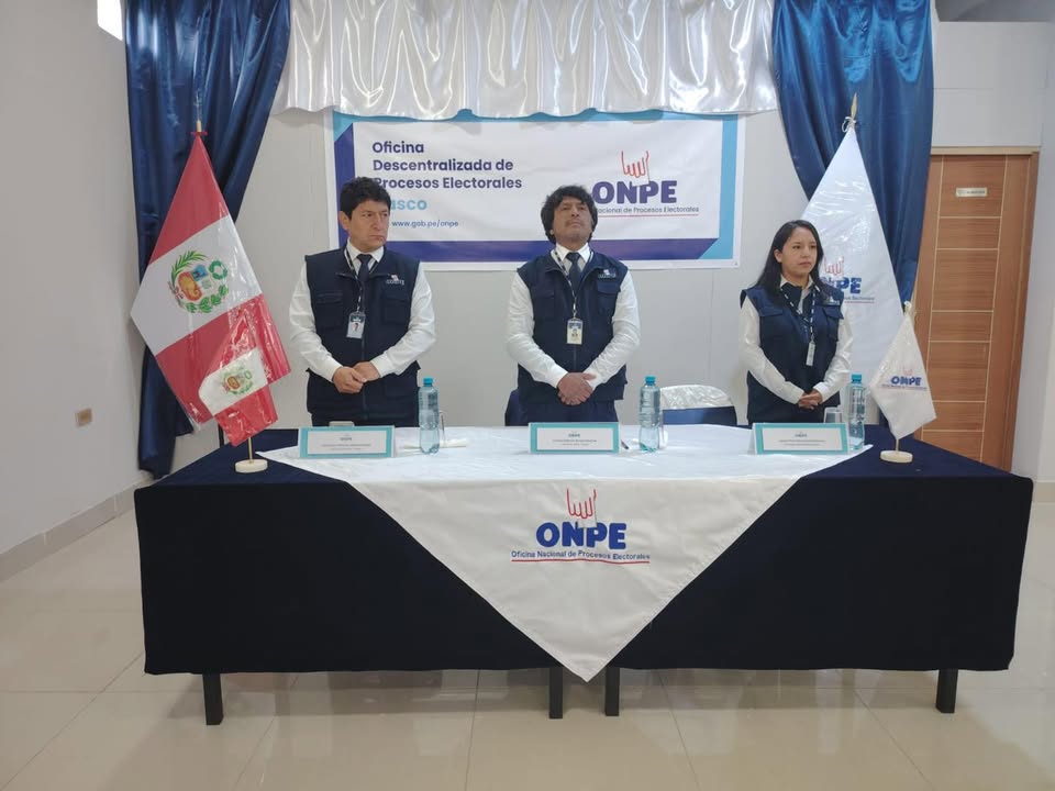 ONPE instala 26 ODPE para las Elecciones Primarias 2026.