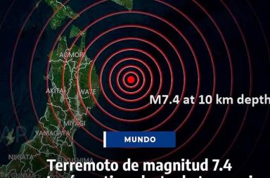 #Japón  Alerta de tsunami tras fuerte terremoto