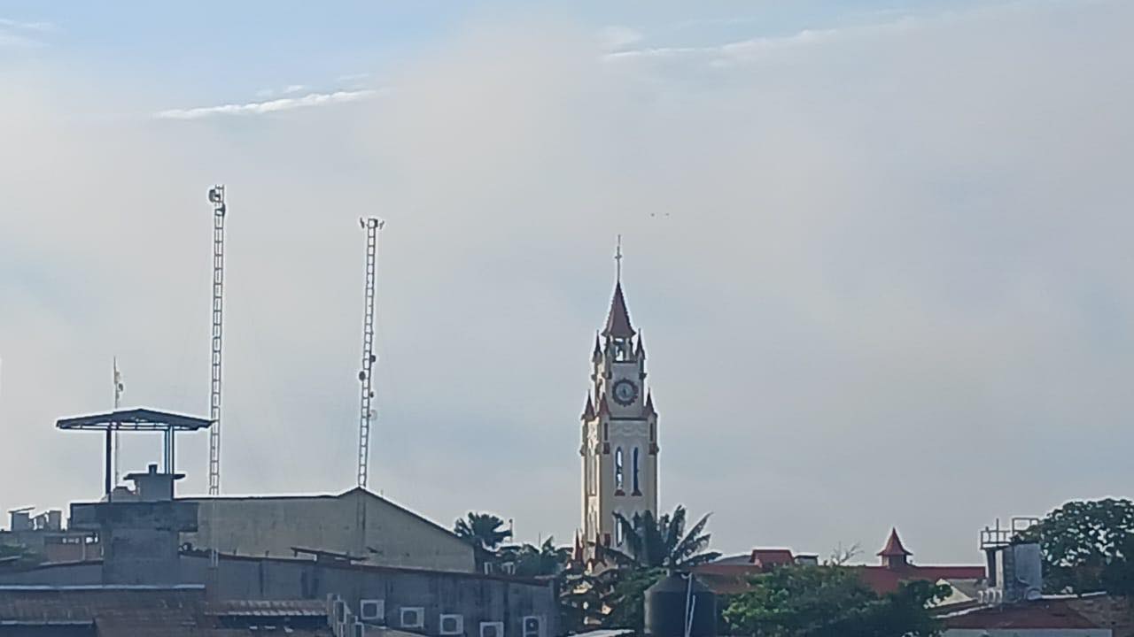 #clima | Lluvia en un 90% del día y del territorio Loretano. El inicio de una semana que mantendrá estos valores.