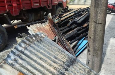 Apoyo inmediato a familia damnificada tras incendio en San Juan Bautista