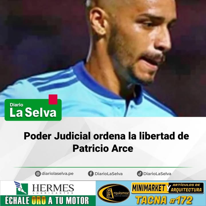 Poder Judicial ordena la libertad de Patricio Arce