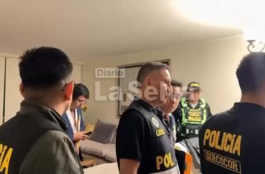 #Urgente | Imágenes del allanamiento de inmuebles vinculados al exjefe de la Oficina Nacional de Procesos Electorales, exfuncionarios y al representante legal de la empresa Galaga.
