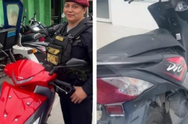 Recuperan motocicleta con requisitoria por hurto en San Juan Bautista.
