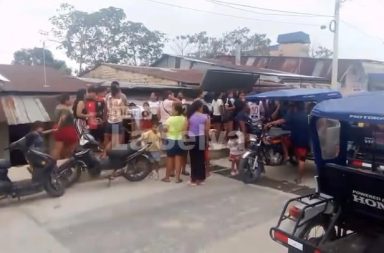 Joven de 19 años, Jordan Shapiama Collantes, quien perdió la vida tras recibir disparos en el pecho durante un enfrentamiento entre barristas, fue trasladado al kilómetro 19 de la carretera Iquitos–Nauta, al cementerio de la zona del Varilla.