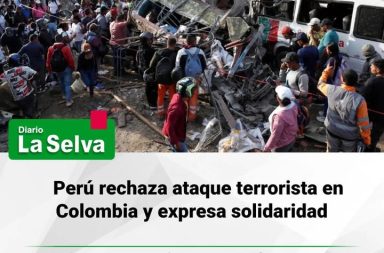 Perú respalda a Colombia tras ataque con víctimas mortales
