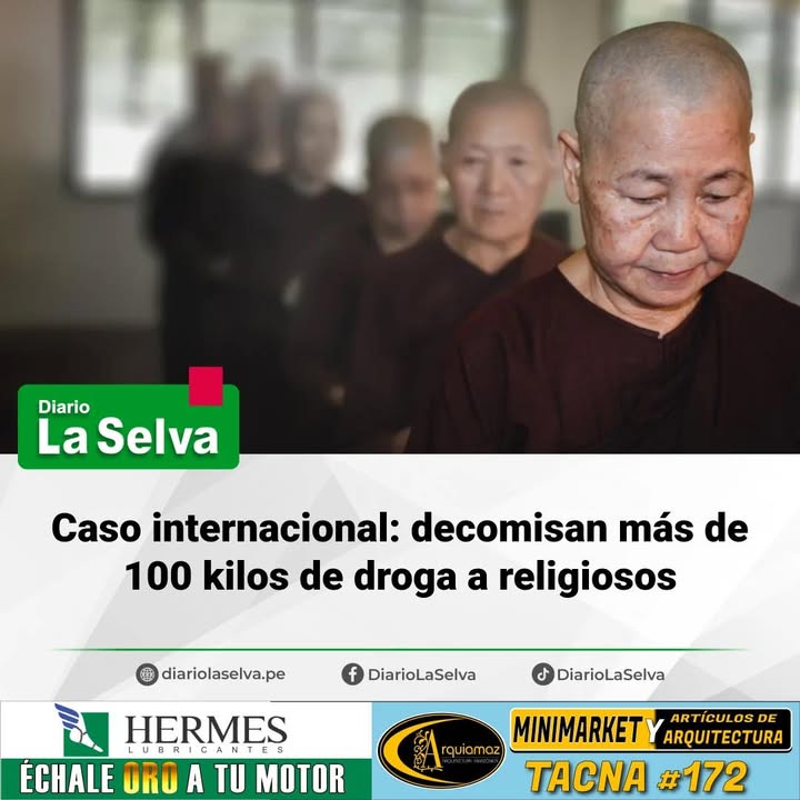 Intervienen a grupo de religiosos con droga en aeropuerto